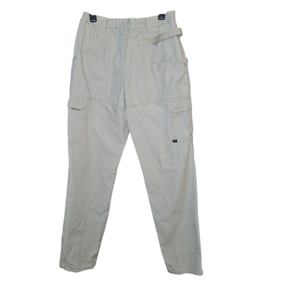 5.11 Tactical Pants Relaxed Cargo Utility 8 Pockets Beige Women's 10‎ #G4 357